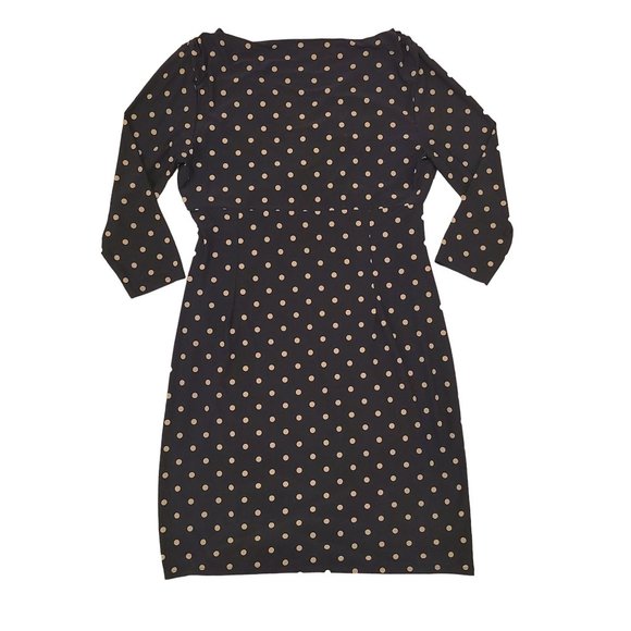 Lauren Ralph Lauren Polka Dot Faux Wrap Womens Size 16P - Picture 2 of 9